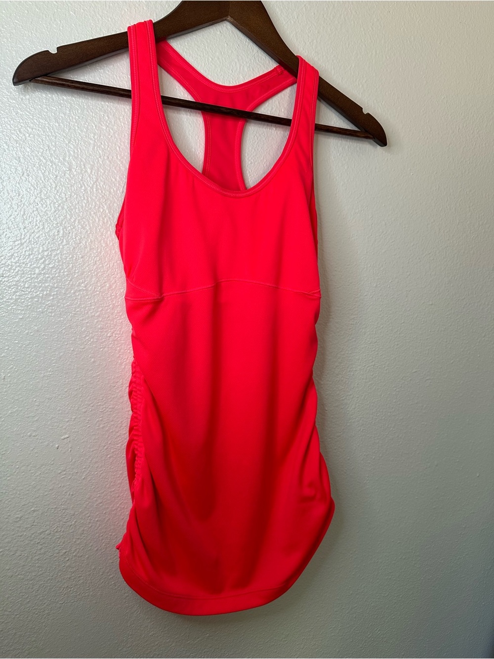New Balance Neon Pink Racerback Tank Top - Picture 2 of 11